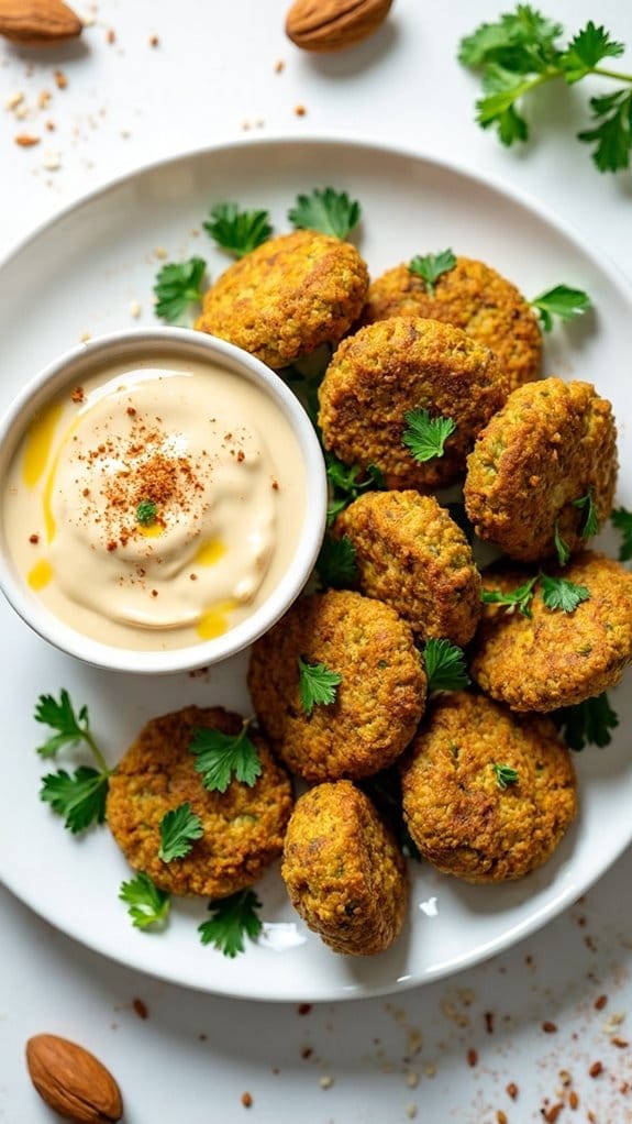 almond flour falafel recipe