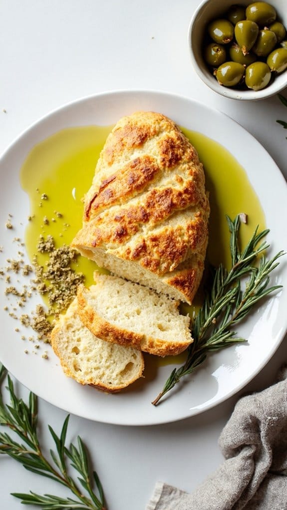 almond flour mediterranean bread