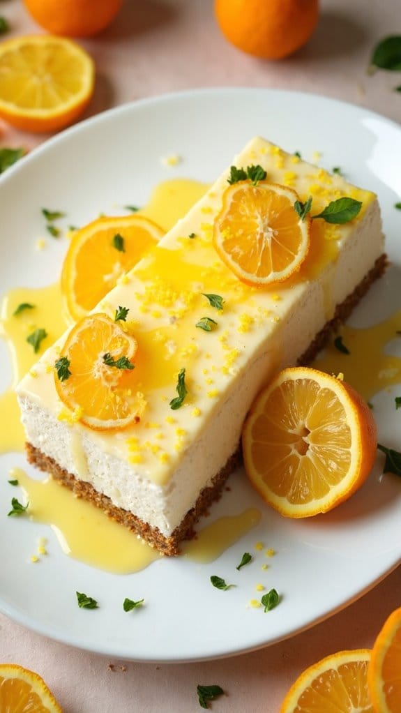 citrus flavored ricotta cheesecake recipe