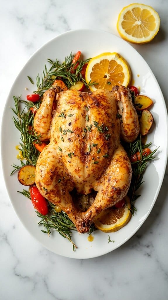 citrusy flavorful roasted chicken