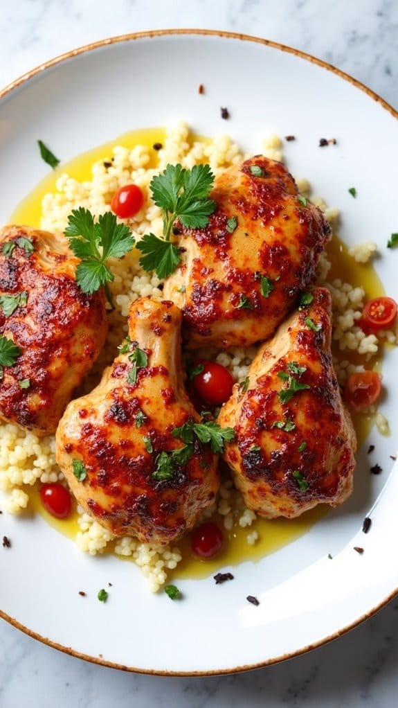 flavorful spicy chicken thighs