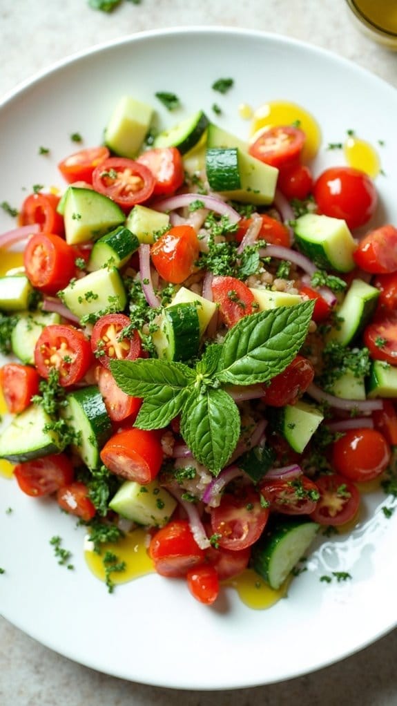 fresh vegetable salad recipe