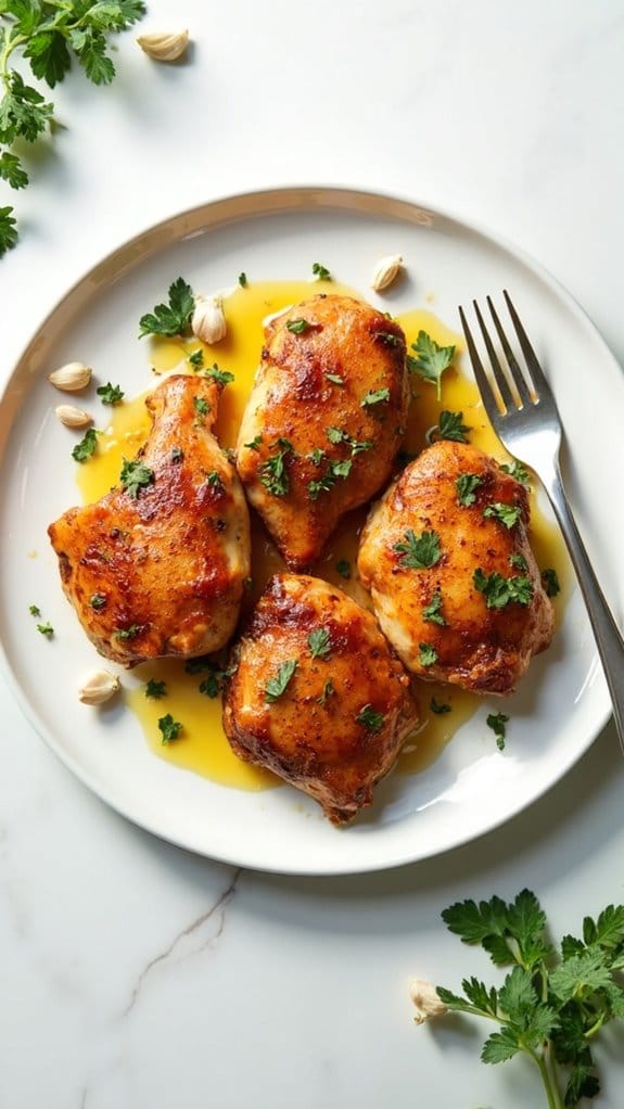 garlic paprika chicken thighs