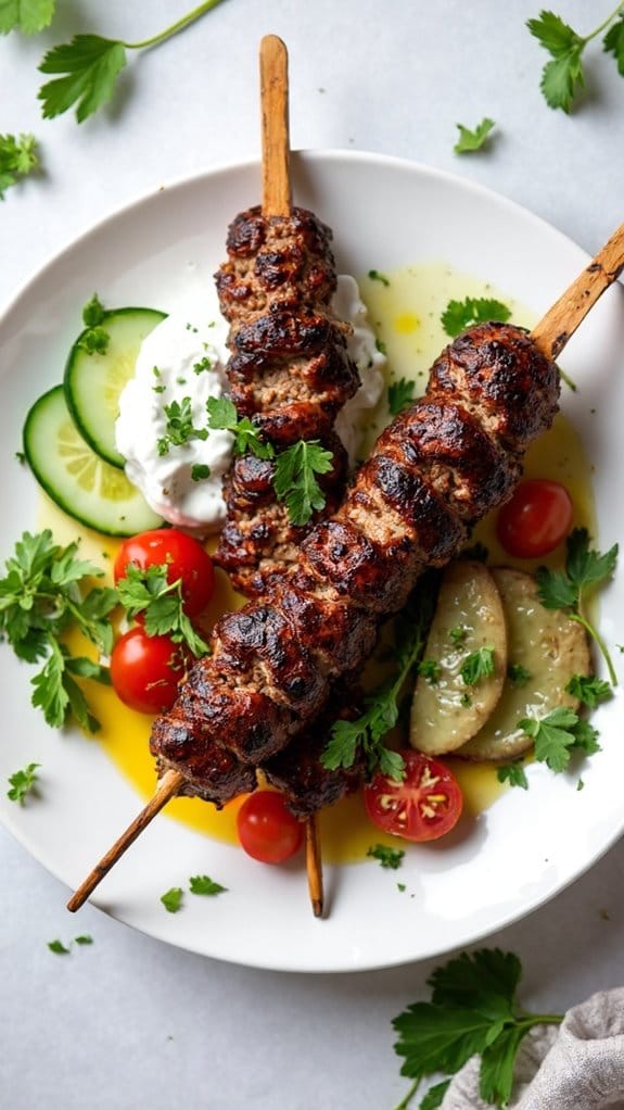 grilled beef skewers recipe