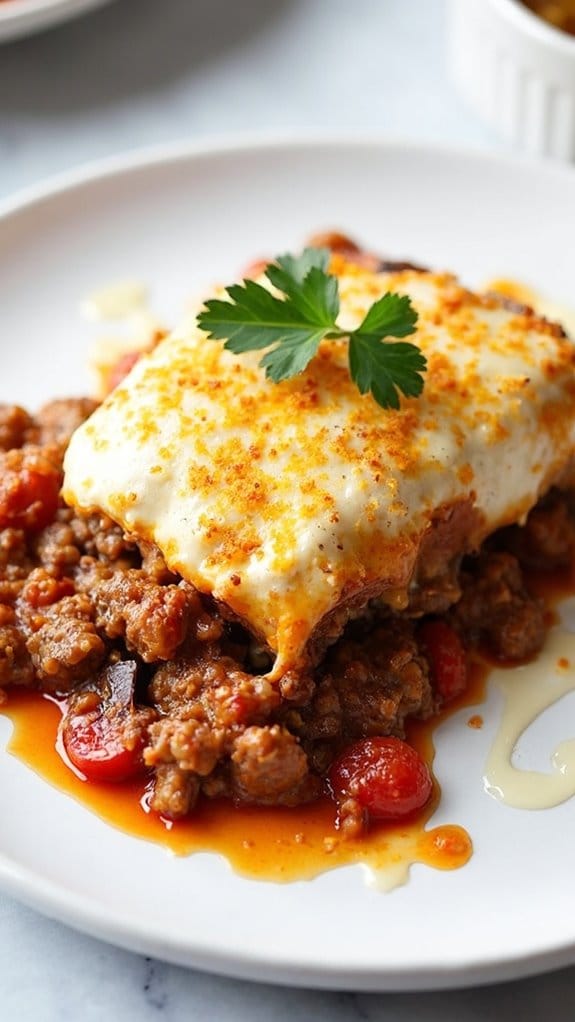 ground chicken moussaka recipe