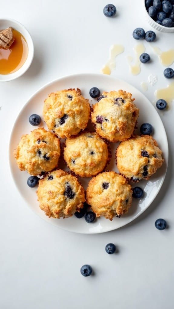 healthy almond flour muffins