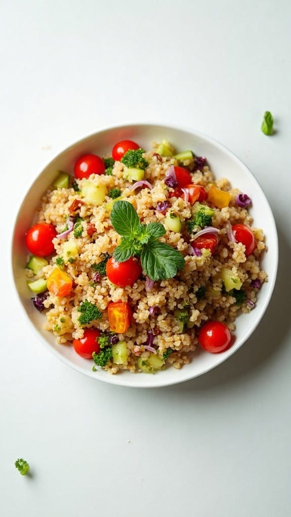 healthy grain salad recipe