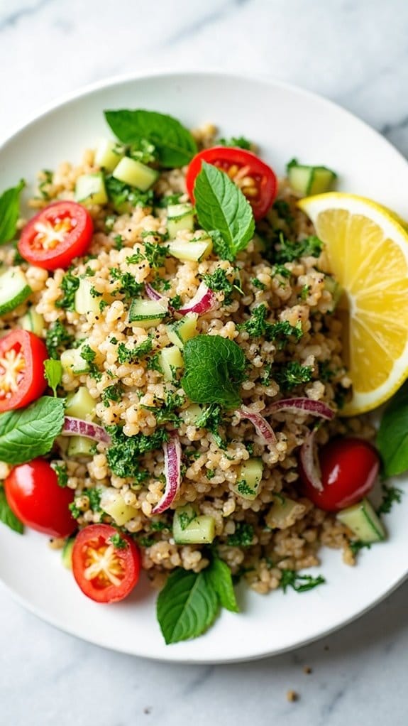 healthy grain salad recipe