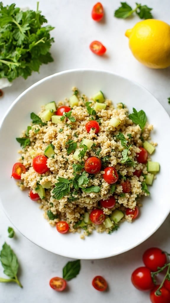 healthy quinoa salad recipe