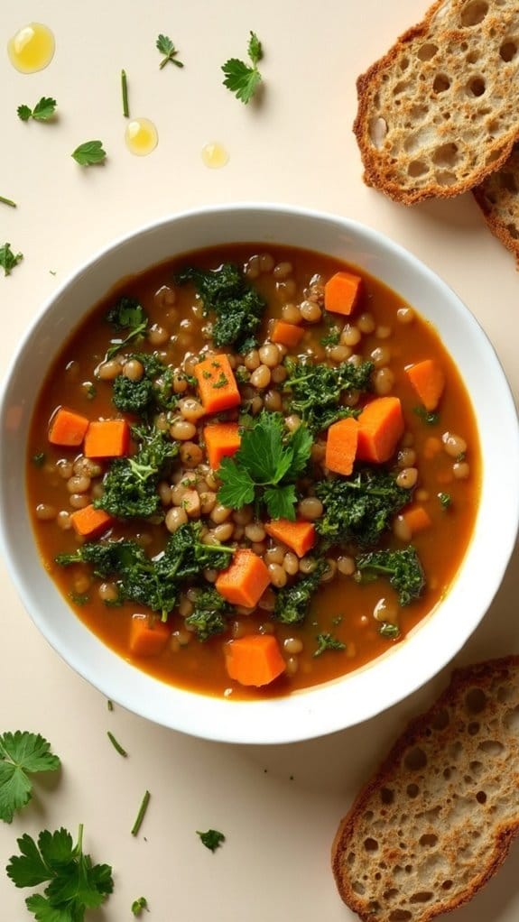 hearty lentil soup recipe