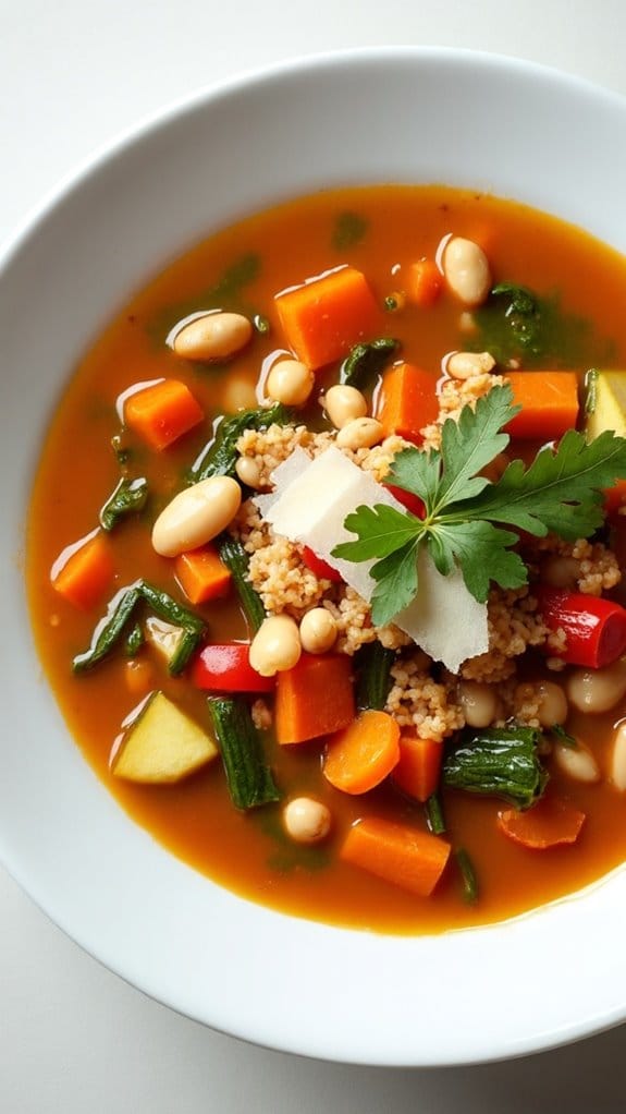 hearty tuscan bean soup