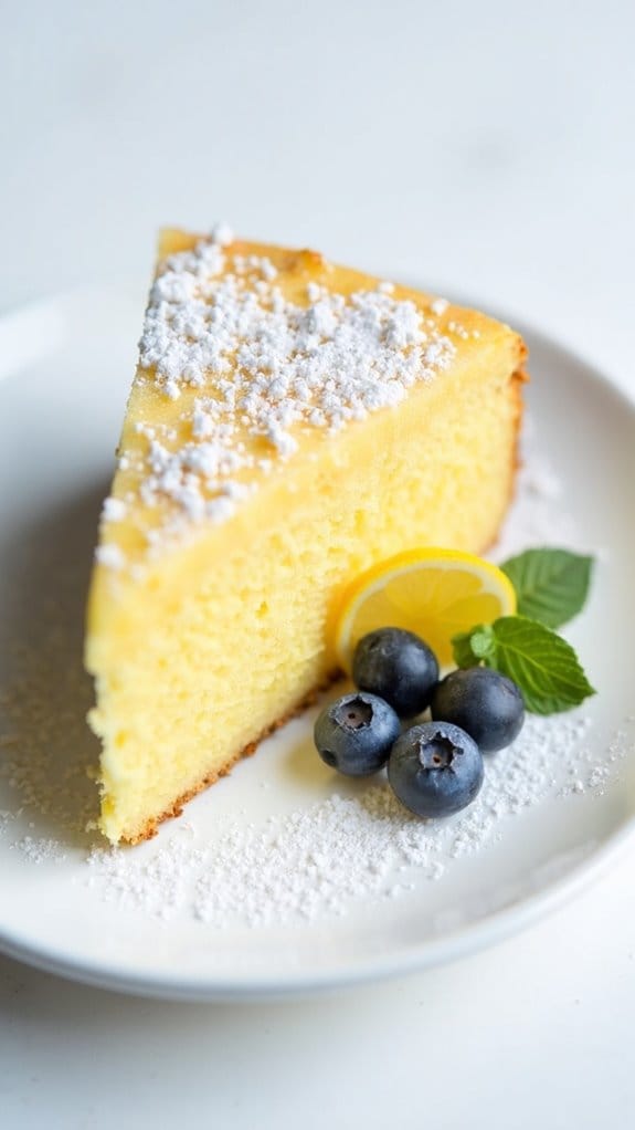 lemon almond flour cake