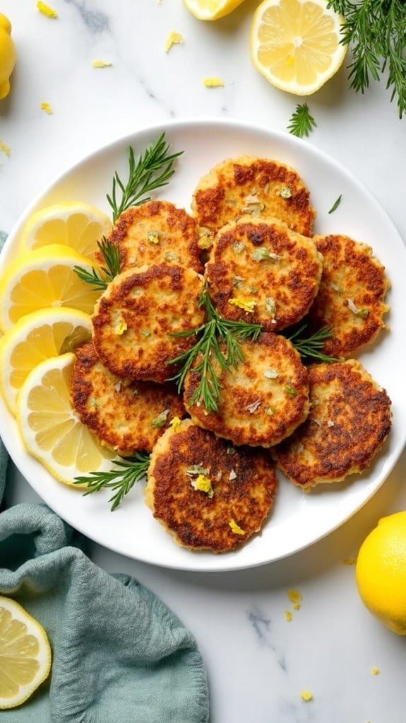 lemon dill salmon cakes