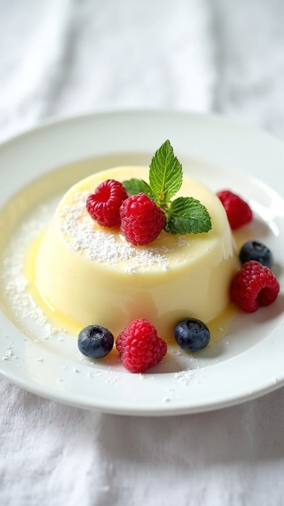 lemon flavored creamy dessert