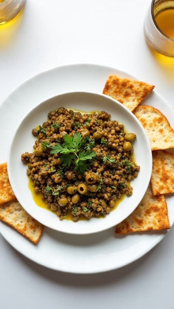 lentil olive spread recipe