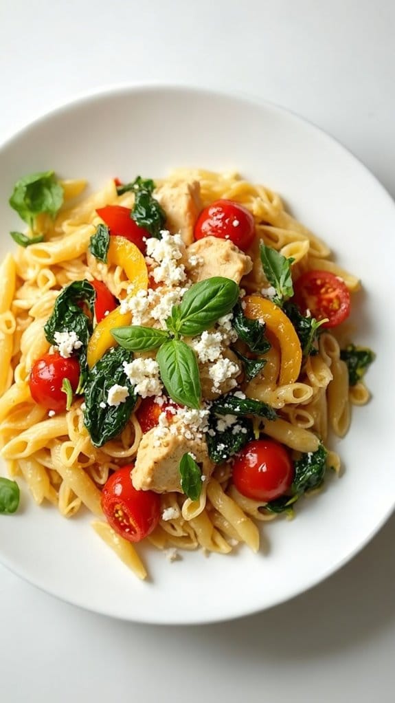 mediterranean chicken pasta recipe