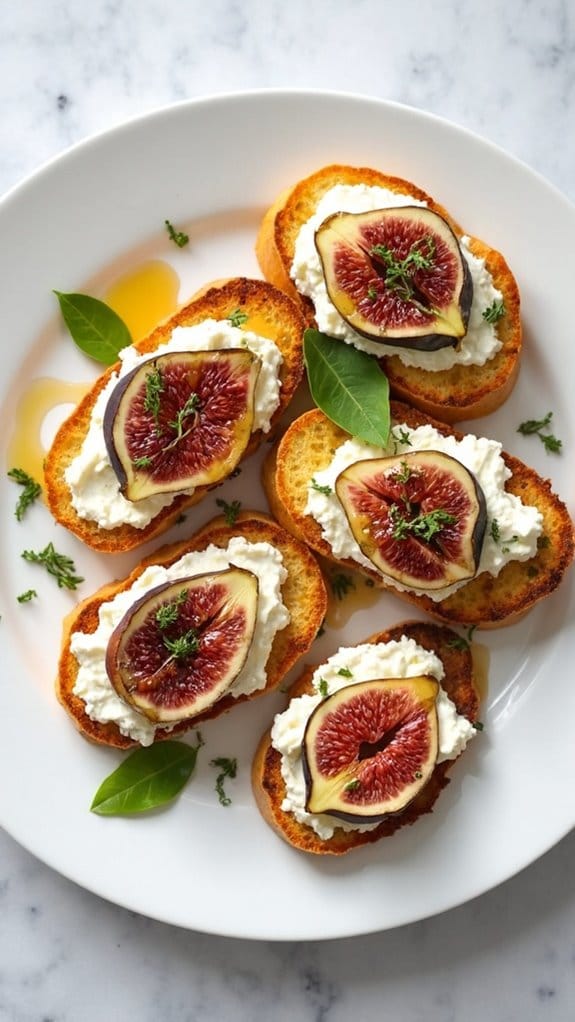 ricotta and fig appetizer