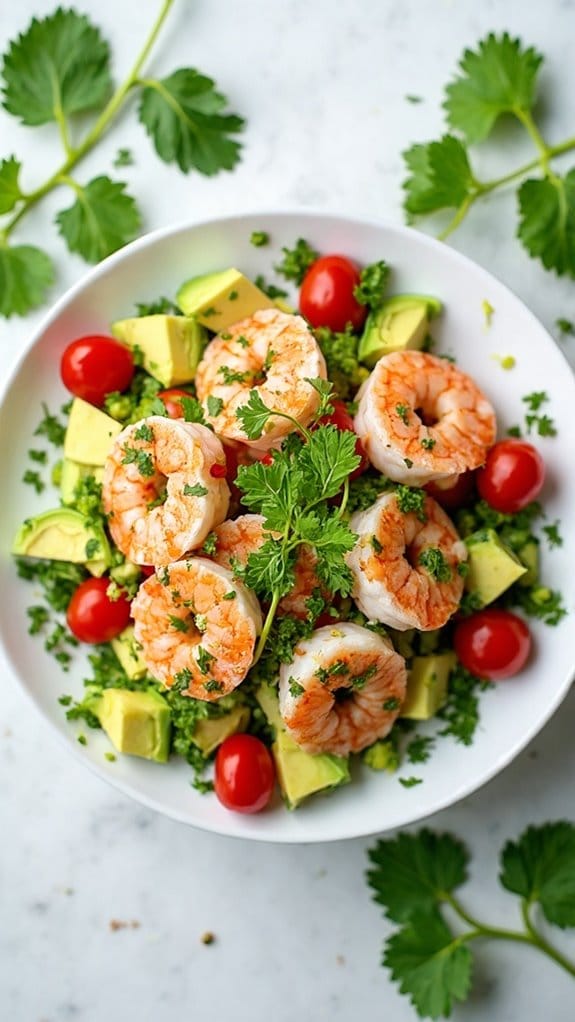 shrimp avocado salad recipe