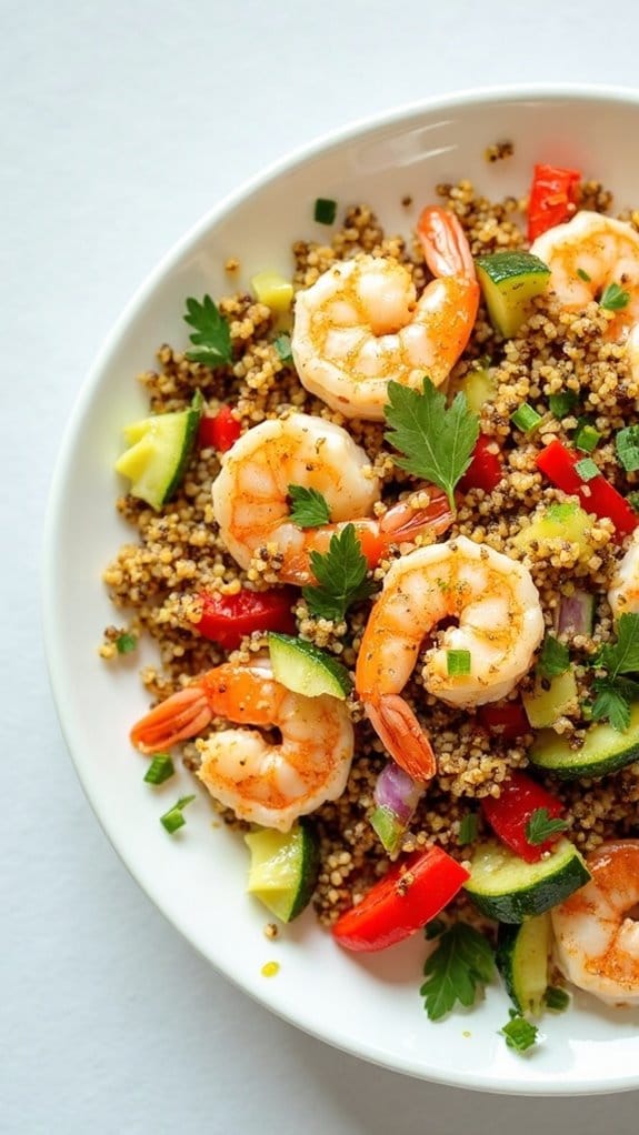 shrimp quinoa salad recipe