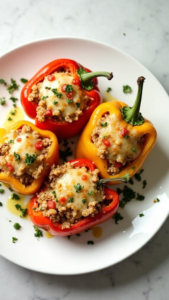 stuffed peppers with quinoa