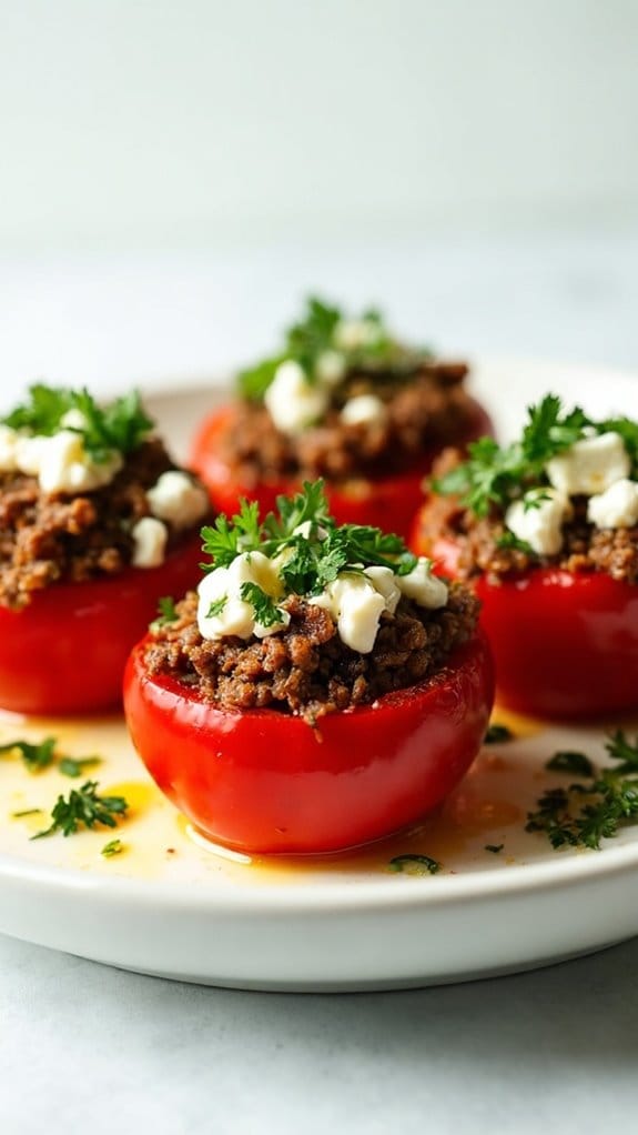 stuffed tomatoes with beef