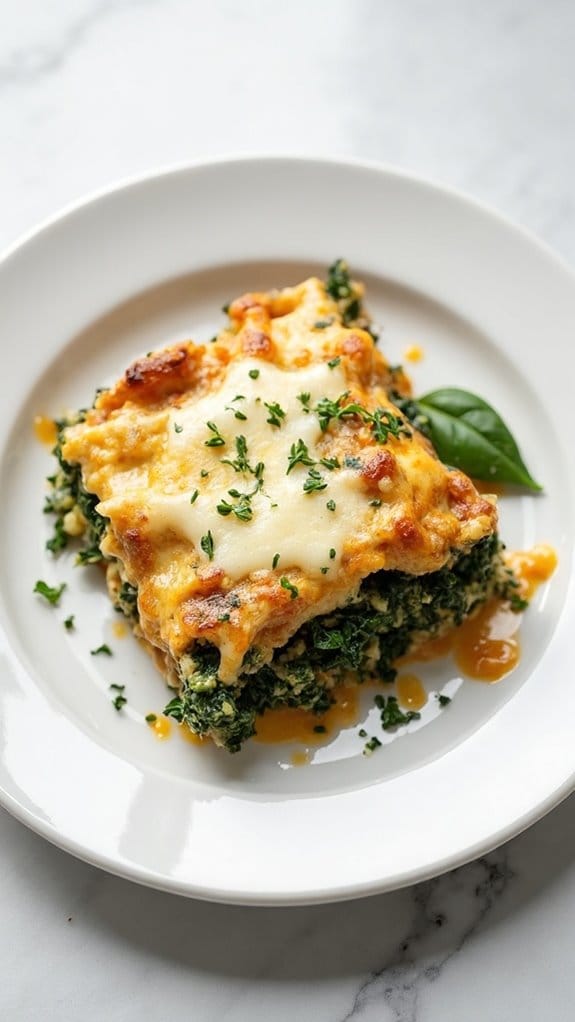 turkey spinach casserole recipe